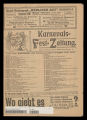 Karnevals-Fest-Zeitung / 1911