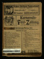 Karnevals-Fest-Zeitung / 1914,2