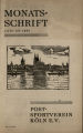 Monats-Schrift des Post-Sportvereins Köln e.V. /  7.1932