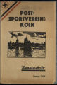 Monats-Schrift des Post-Sportvereins Köln e.V. / 9.1934
