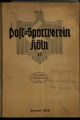 Monats-Schrift des Post-Sportvereins Köln e.V. / 14.1939
