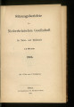 Sitzungsberichte der Niederrheinischen Gesellschaft für Natur- und Heilkunde in Bonn / 1905