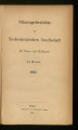 Sitzungsberichte der Niederrheinischen Gesellschaft für Natur- und Heilkunde in Bonn / 1895