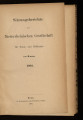 Sitzungsberichte der Niederrheinischen Gesellschaft für Natur- und Heilkunde in Bonn / 1903