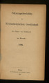 Sitzungsberichte der Niederrheinischen Gesellschaft für Natur- und Heilkunde in Bonn / 1896