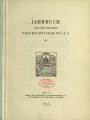 Jahrbuch des Kölnischen Geschichtsvereins e.V. / 20.1938