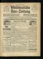 Westdeutsche Bau-Zeitung / 5. Jahrgang 1901 (unvollständig)