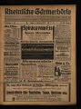 Rheinische Gärtnerbörse / 13.1913/14 (unvollständig)