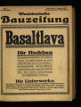Westdeutsche Bauzeitung / 10. Jahrgang 1927 (unvollständig)