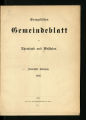 Evangelisches Gemeindeblatt für Rheinland und Westfalen / 21. Jahrgang 1905