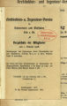 Verzeichniss der Mitglieder / 1908