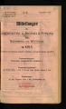 Mitteilungen des Architekten- u. Ingenieur-Vereins für Niederrhein und Westfalen zu Köln / 1906