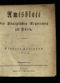 Amtsblatt der Königlichen Regierung zu Köln / 9. Jahrgang 1824