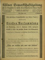 Kölner Gewerkschaftszeitung / 2. Jahrgang 1926