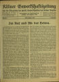 Kölner Gewerkschaftszeitung / 4. Jahrgang 1928