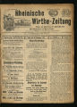 Rheinische Wirthe-Zeitung / 3. Jahrgang 1901 (unvollständig)