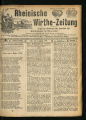 Rheinische Wirthe-Zeitung / 4. Jahrgang 1902
