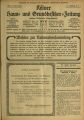Kölner Haus- und Grundbesitzer-Zeitung / 21. Jahrgang 1919