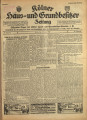 Kölner Haus- und Grundbesitzer-Zeitung / 30. Jahrgang 1928