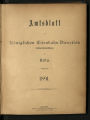 Amtsblatt der Königlichen Eisenbahn-Direction (linksrheinischen) / 1891