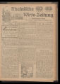 Rheinische Wirte-Zeitung / 11. Jahrgang 1909 (unvollständig)