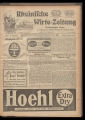 Rheinische Wirte-Zeitung / 12. Jahrgang 1910 (unvollständig)