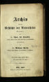 Archiv für die Geschichte des Niederrheins fortges. von Woldemar Harleß / 7(NF2)1869/70