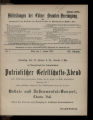 Mitteilungen der Kölner Beamten-Vereinigung / 22. Jahrgang 1903