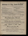 Mitteilungen der Kölner Beamten-Vereinigung / 23. Jahrgang 1904