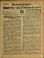 Niederrheinischer Geschichts- und Altertumsfreund / 9.1911/12