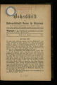 Wochenschrift des Volkswirthschaftlichen Vereins für Rheinland / 1885