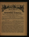 Zeitschrift des Verbandes Rheinisch-Westfälischer Thierschutz-Vereine / 12. Jahrgang 1888