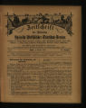 Zeitschrift des Verbandes Rheinisch-Westfälischer Thierschutz-Vereine / 13. Jahrgang 1889