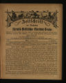 Zeitschrift des Verbandes Rheinisch-Westfälischer Thierschutz-Vereine / 15. Jahrgang 1891