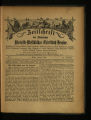 Zeitschrift des Verbandes Rheinisch-Westfälischer Thierschutz-Vereine / 18. Jahrgang 1894