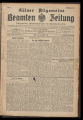 Kölner Allgemeine Beamten Zeitung / 1910 (unvollständig)