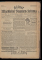 Kölner Allgemeine Beamten-Zeitung / 1926 (unvollständig)