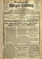 Westdeutsche Bürger-Zeitung / 12. Jahrgang 1910