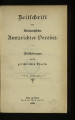 Zeitschrift des Rheinpreußischen Amtsrichter-Vereins / 11. Jahrgang 1893