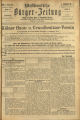 Westdeutsche Bürger-Zeitung / 4. Jahrgang 1902 Nr. 1-39