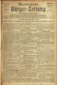 Westdeutsche Bürger-Zeitung / 9. Jahrgang 1907