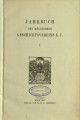 Jahrbuch des Kölnischen Geschichtsvereins e.V. / 1.1912