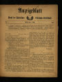Anzeigeblatt für den Dienst der Rheinischen Eisenbahn-Gesellschaft / 1875 (unvollständig)