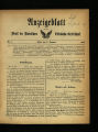 Anzeigeblatt für den Dienst der Rheinischen Eisenbahn-Gesellschaft / 1876 (unvollständig)