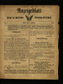 Anzeigeblatt für den Dienst der Rheinischen Eisenbahn-Gesellschaft / 1877 (unvollständig)