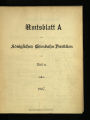 Amtsblatt A der Königlichen Eisenbahn-Direktion zu Köln / 1897