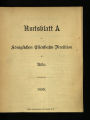 Amtsblatt A der Königlichen Eisenbahn-Direktion zu Köln / 1899