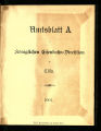 Amtsblatt A der Königlichen Eisenbahn-Direktion zu Cöln / 1901