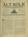 Alt-Köln / 6/10.1913/17