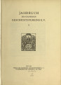 Jahrbuch des Kölnischen Geschichtsvereins e.V. / 13.1931